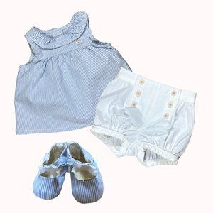 GYMBOREE Pinstripe Set